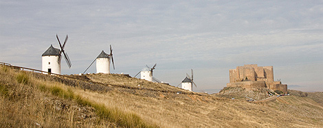 Landschap regio Castillië-La Mancha